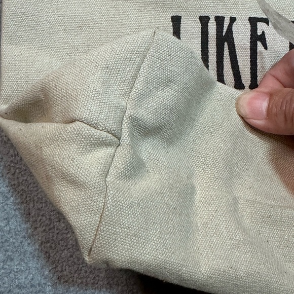 Canvas bag with “I Love You Like Biscuits & Gravy” Southern Saying - Picture 6 of 8